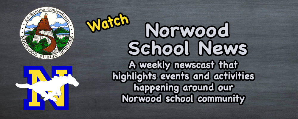 Check Out This Week's News Around the Norwood Public Schools for the week ending 05/10/2024